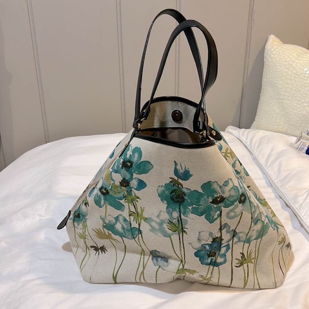 Lauren Ralph Lauren Floral handbag tote - Picture 9 of 10